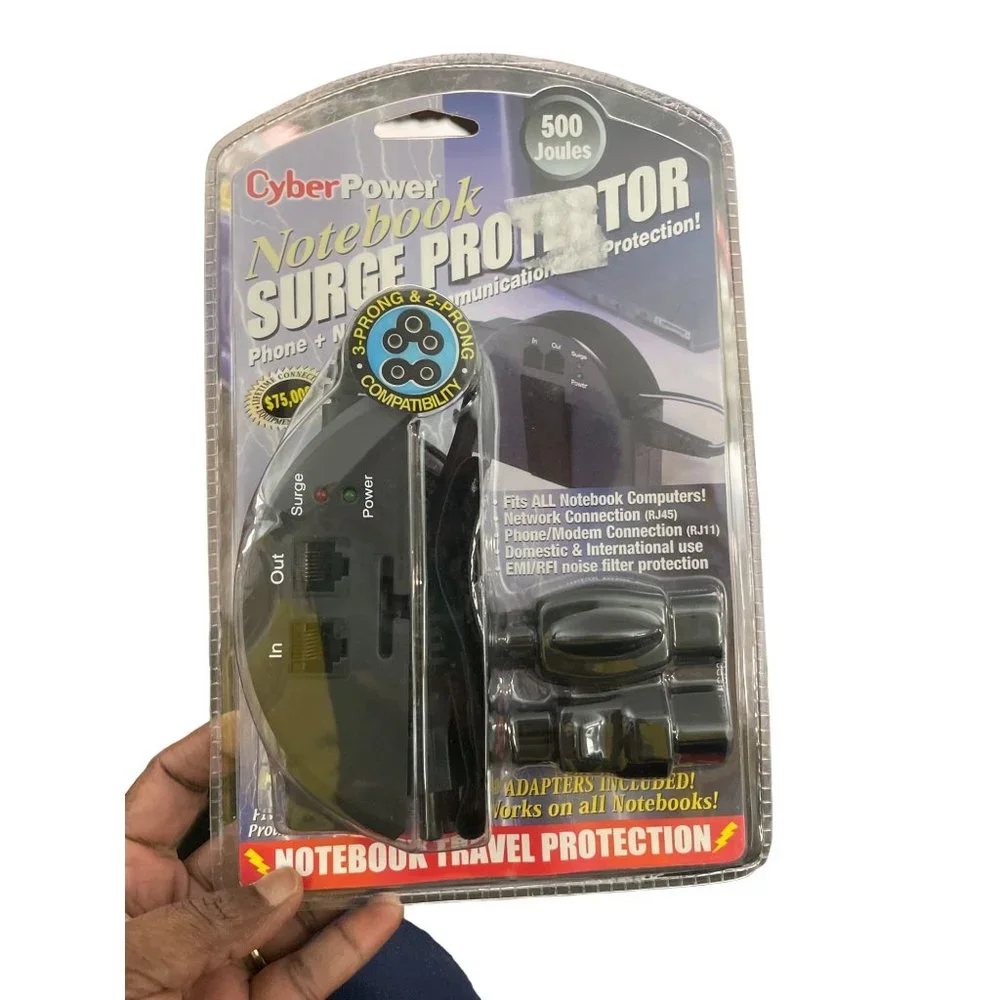 New Cyber Notebook Surge Protector